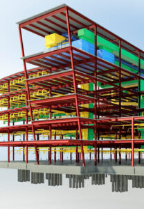 Medición de edificios a traves de escaner con sistema BIM para construcción