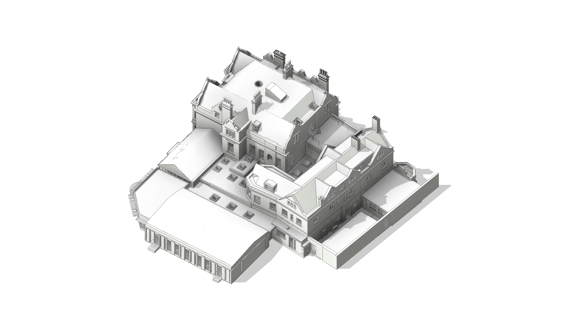 Arquitectura Bim de múltiples edificacions en un único ecosistema digital en Londres